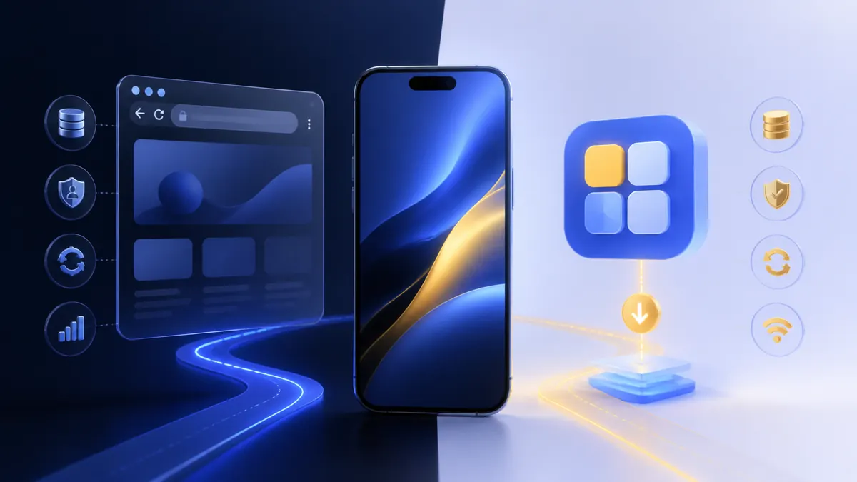 FU88 mobile web and app route comparison